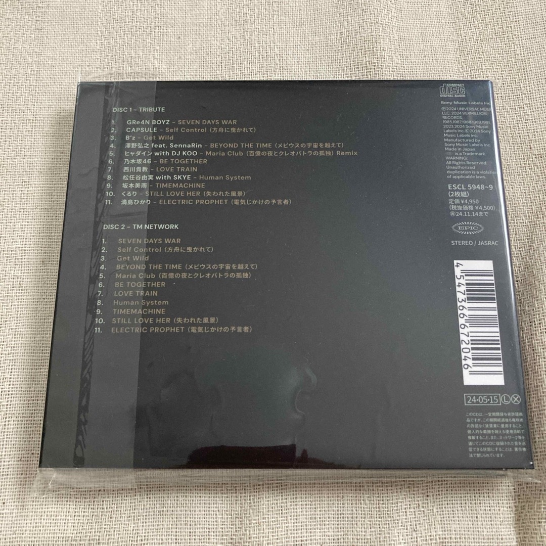 TM NETWORK TRIBUTE ALBUM -40th CELEBRATI エンタメ/ホビーのCD(ポップス/ロック(邦楽))の商品写真