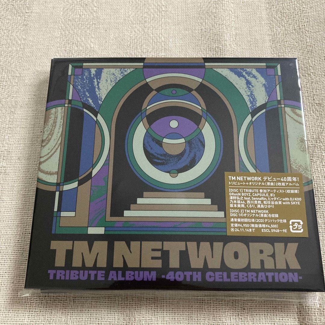 TM NETWORK TRIBUTE ALBUM -40th CELEBRATI エンタメ/ホビーのCD(ポップス/ロック(邦楽))の商品写真