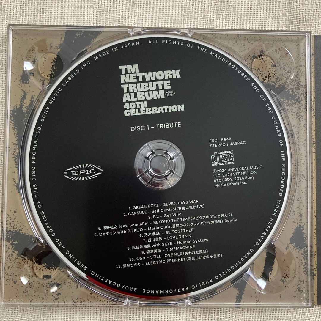 TM NETWORK TRIBUTE ALBUM -40th CELEBRATI エンタメ/ホビーのCD(ポップス/ロック(邦楽))の商品写真
