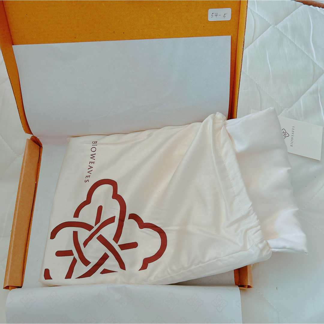 Bioweaves 100% オーガニックコットン枕カバーセット 300スレッド インテリア/住まい/日用品の寝具(枕)の商品写真