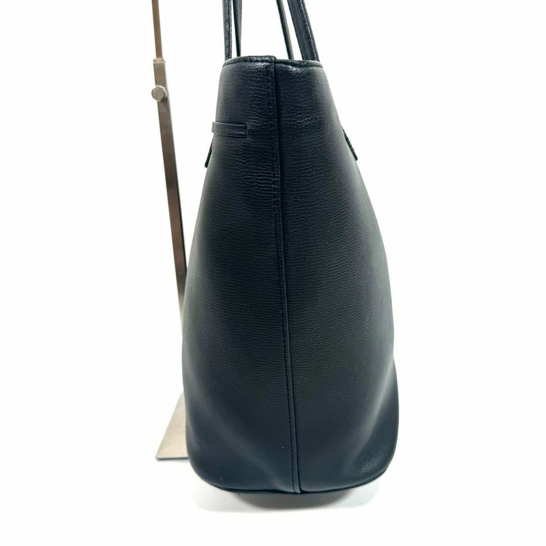 denHAMANO(デンハマノハンドバッグ)の傳濱野 リボンシリーズ モーナ トートバッグ エレガントネイビー A4可 通勤 レディースのバッグ(トートバッグ)の商品写真