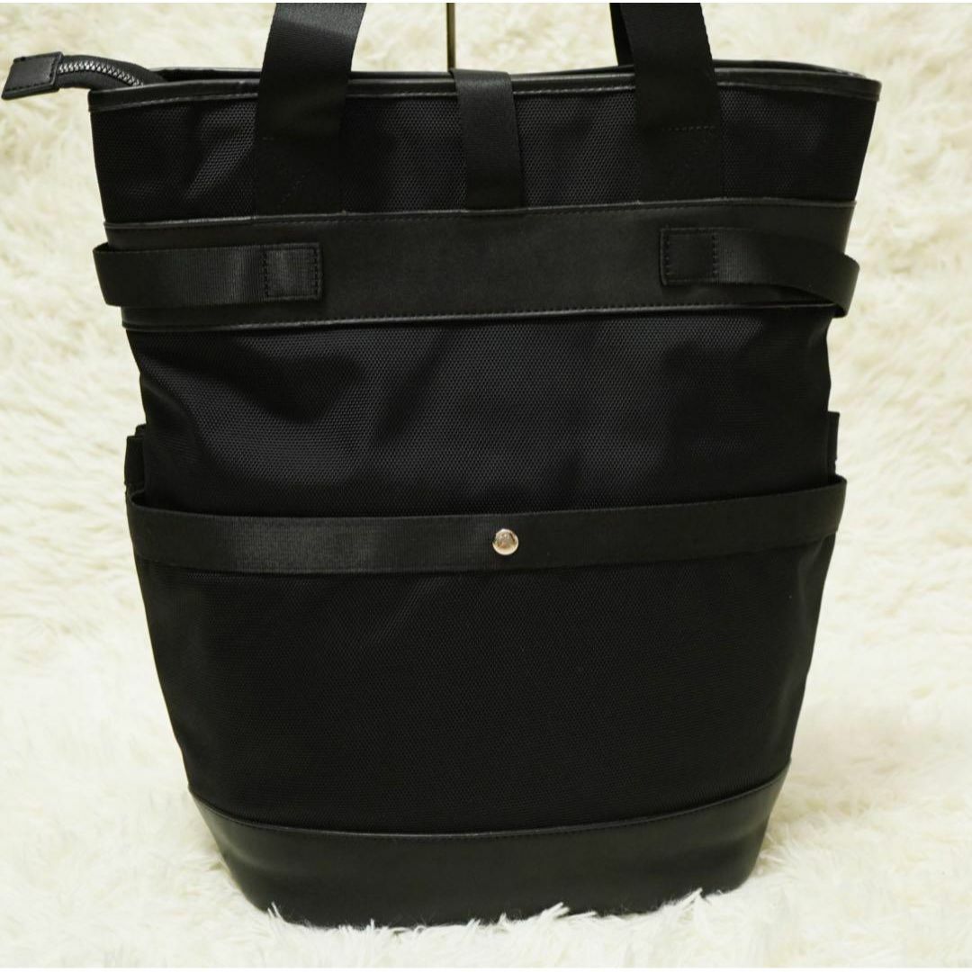 サマンサキングス ビジネスバッグ 縦型 黒 バケツ メンズのバッグ(ビジネスバッグ)の商品写真