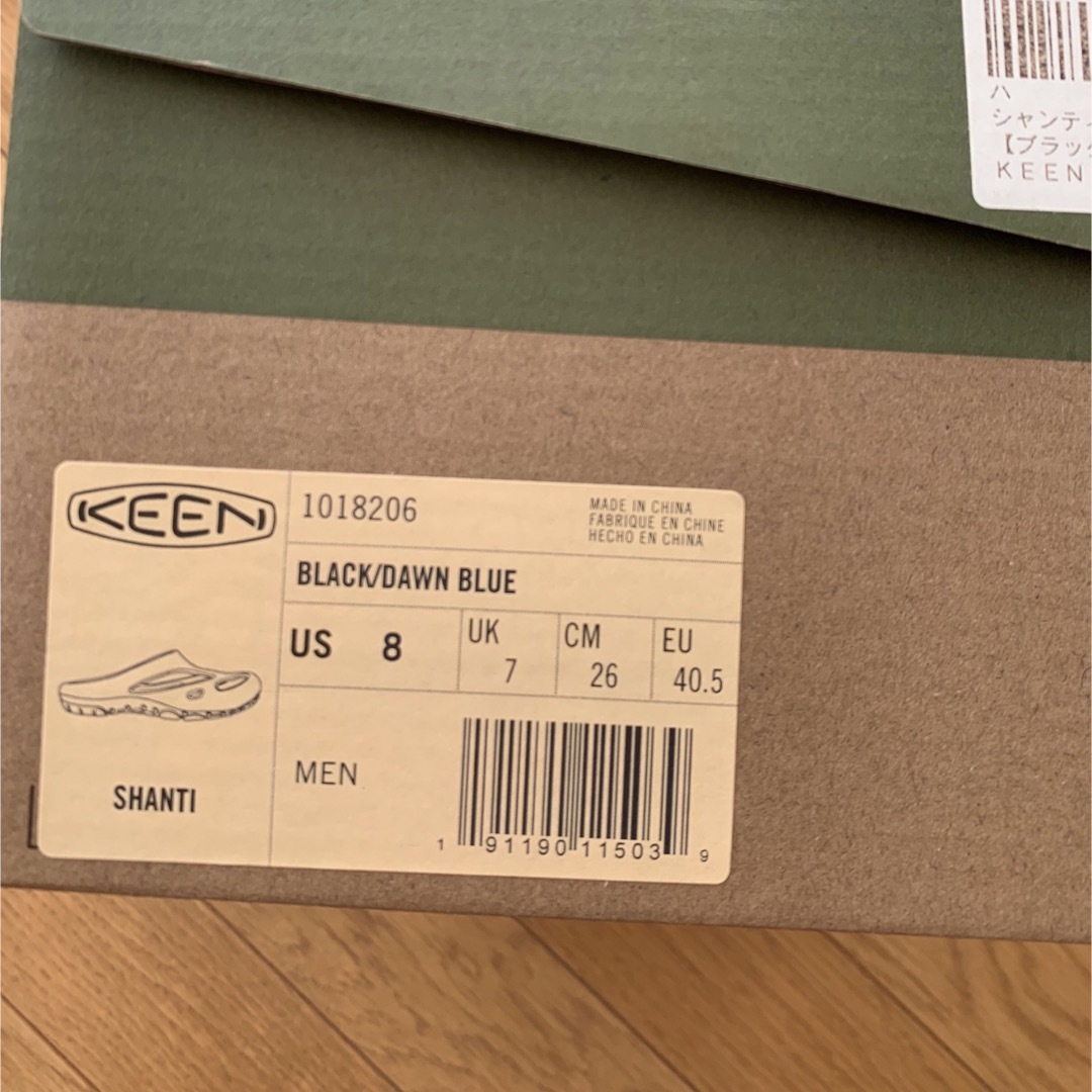 KEEN(キーン)のKEEN SHANTI ・1018206 メンズの靴/シューズ(サンダル)の商品写真