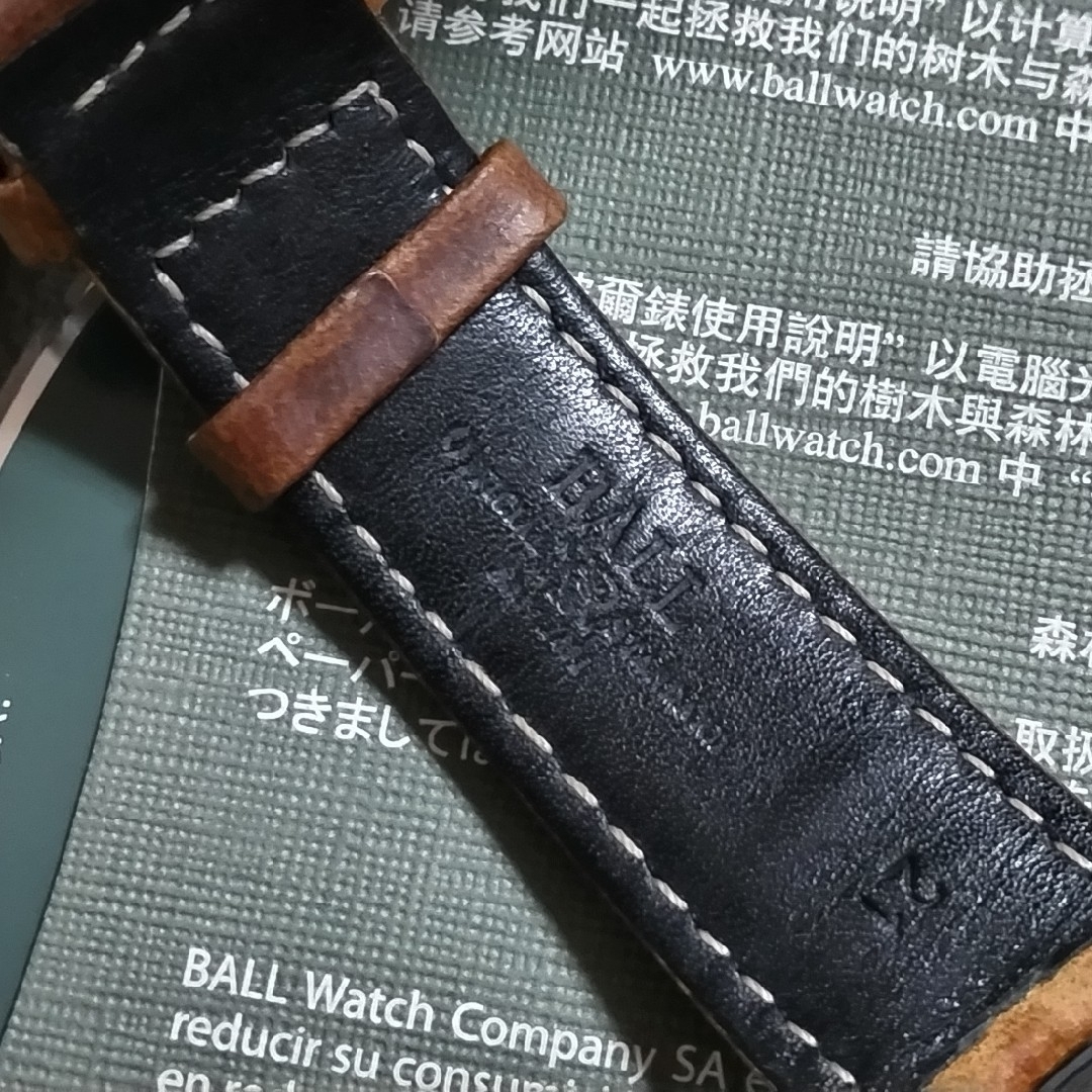 BALL(ボール)の美品　正規　箱付き　ボールウォッチ クロノメーター エンジニア グリーンベレー メンズの時計(腕時計(アナログ))の商品写真