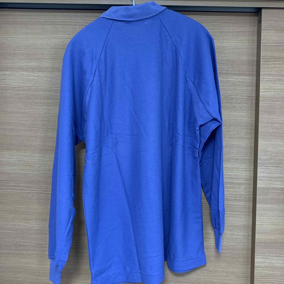LACOSTE(ラコステ)のラコステ ポロシャツ 長袖 ブルー L メンズのトップス(ポロシャツ)の商品写真
