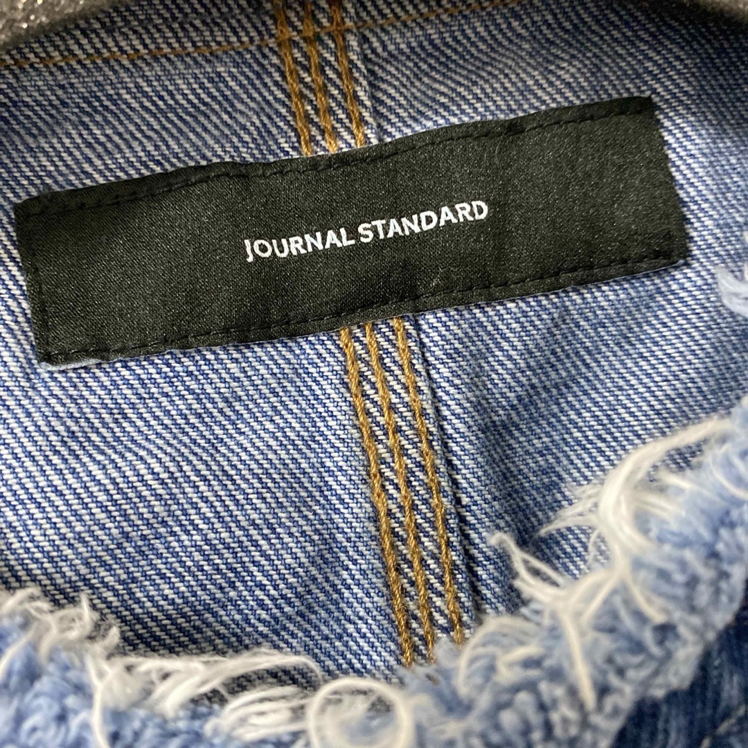 JOURNAL STANDARD(ジャーナルスタンダード)のジャーナルスタンダード　デニムカバーオール レディースのジャケット/アウター(Gジャン/デニムジャケット)の商品写真