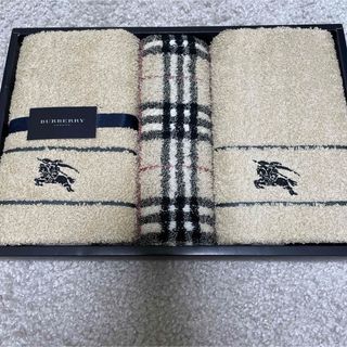 バーバリー(BURBERRY)のバーバリー　フェイスタオル　ウォッシュタオル　セット(タオル/バス用品)