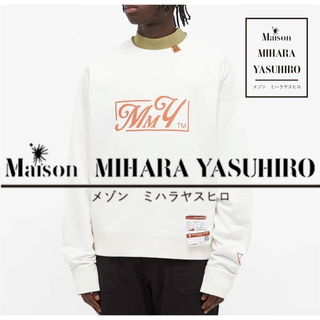 メゾンミハラヤスヒロ(Maison MIHARA YASUHIRO)のMAISON MIHARA YASUHIRO LOGO CREWNECK(スウェット)