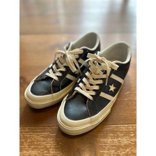 コンバース(CONVERSE)のCONVERSE STAR&BARS US LEATHER サイズ24.5cm(スニーカー)