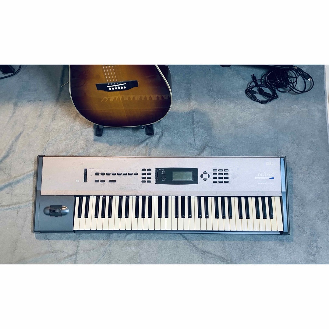 KORG(コルグ)のKORG N364ミュージックワークステーション シンセサイザー 楽器の鍵盤楽器(キーボード/シンセサイザー)の商品写真