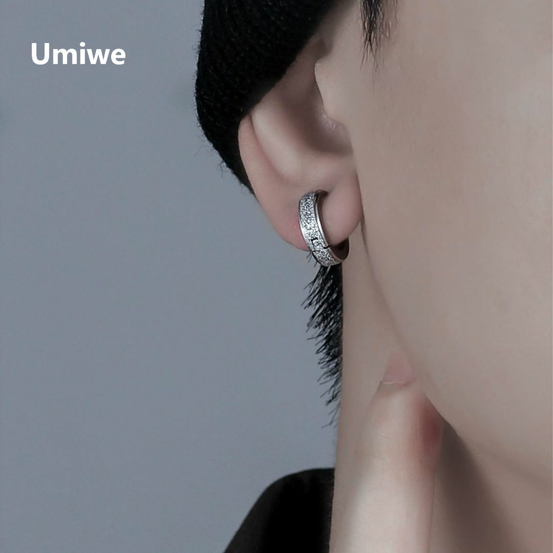 Umiwe フープピアス メンズ レディース サージカルステンレス アレルギーフ レディースのアクセサリー(その他)の商品写真