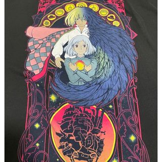 【スペシャル】ハウルの動く城 ジブリ ヴィンテージ アニメ Tシャツ  00s(Tシャツ/カットソー(半袖/袖なし))