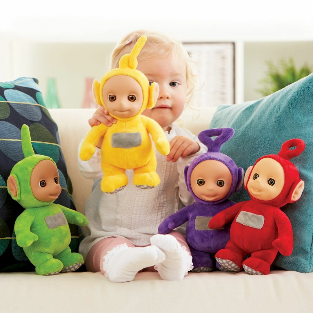 Teletubbies 26cm Talking Tinky Winky Sof キッズ/ベビー/マタニティのおもちゃ(ぬいぐるみ/人形)の商品写真