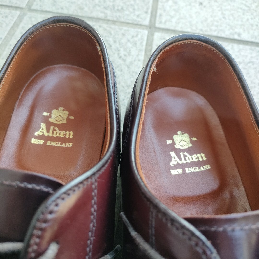 Alden(オールデン)のAlden NST　バーガンディ　コードバン　2210　US9D オールデン メンズの靴/シューズ(ドレス/ビジネス)の商品写真