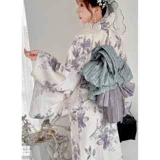 グレイル(GRL)の新品 GRL 三上悠亜着 2Way セパレート 花柄 ゆかた 3点セット(浴衣)