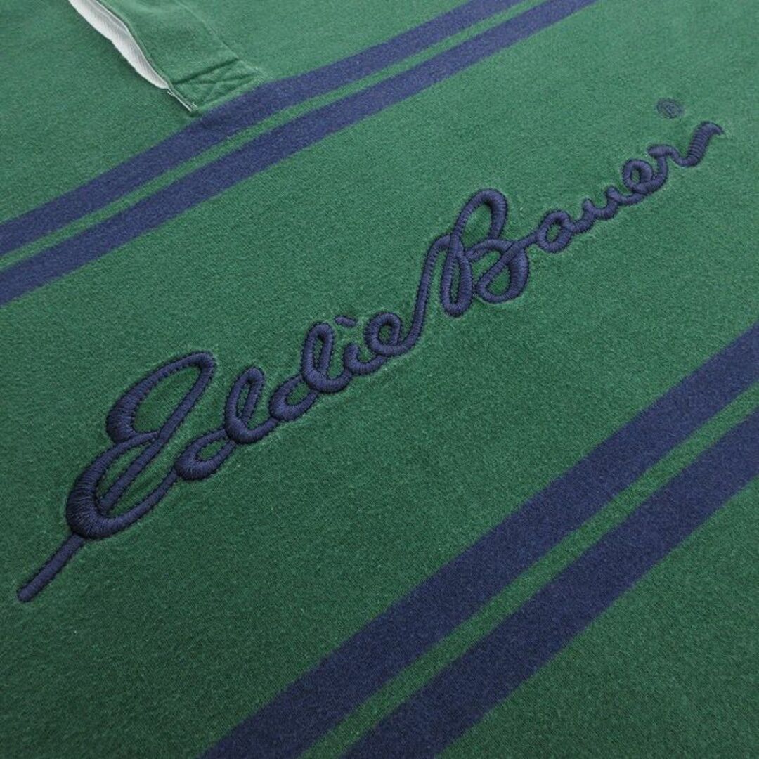 Eddie Bauer - XL☆古着 エディーバウアー 長袖 ブランド ラガー Eddie Bauer - XL☆古着 エディーバウアー 長袖 ブランド ラガー