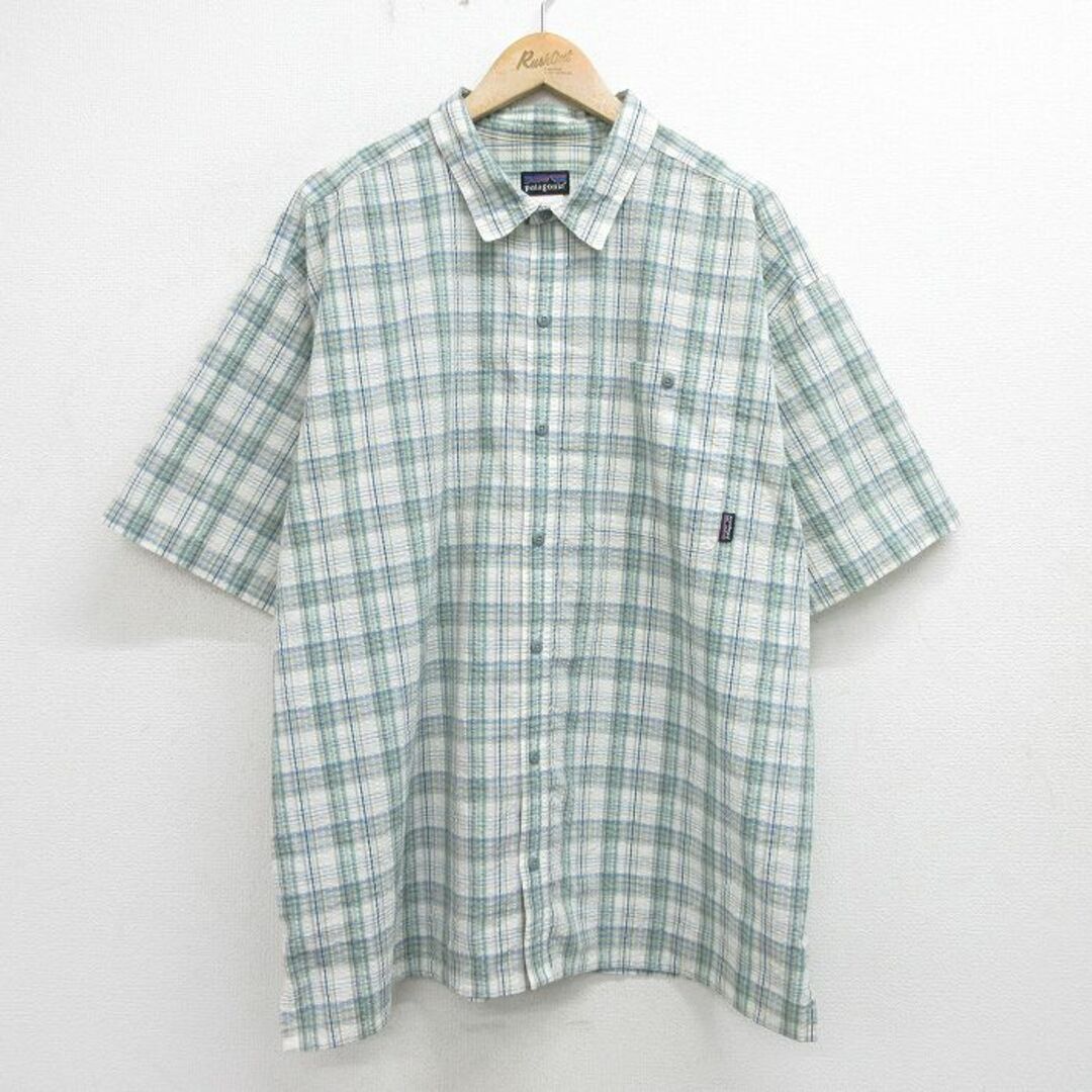 patagonia - XL☆古着 パタゴニア patagonia 半袖 シャツ メンズ patagonia - XL☆古着 パタゴニア patagonia 半袖 シャツ メンズ