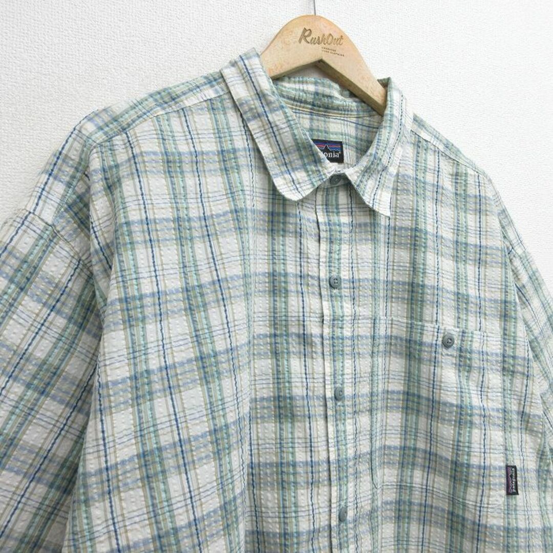 patagonia - XL☆古着 パタゴニア patagonia 半袖 シャツ メンズ patagonia - XL☆古着 パタゴニア patagonia 半袖 シャツ メンズ
