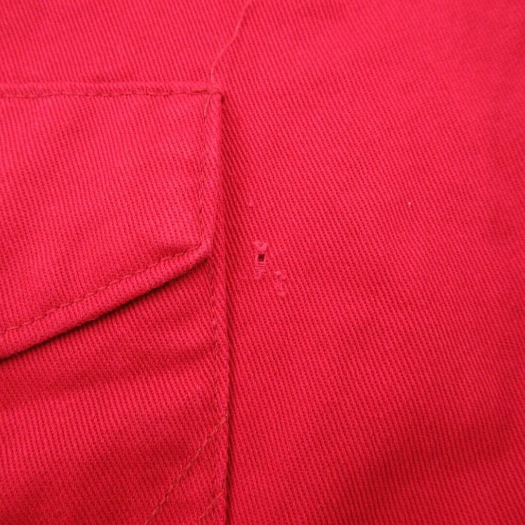 Wrangler(ラングラー)のM★古着 ラングラー Wrangler 長袖 ウエスタン シャツ メンズ 90年代 90s USA製 コットン 赤 レッド 24may14 中古 トップス メンズのトップス(シャツ)の商品写真