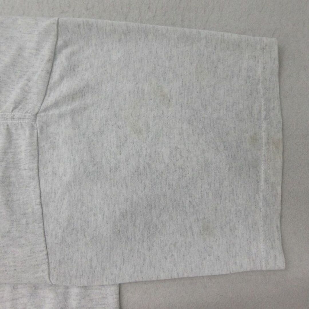 Hanes(ヘインズ)のXL★古着 ヘインズ Hanes 半袖 ビンテージ Tシャツ メンズ 00年代 00s レーシングカー ノースアメリカン 大きいサイズ クルーネック 薄グレー 霜降り 24may14 中古 メンズのトップス(Tシャツ/カットソー(半袖/袖なし))の商品写真