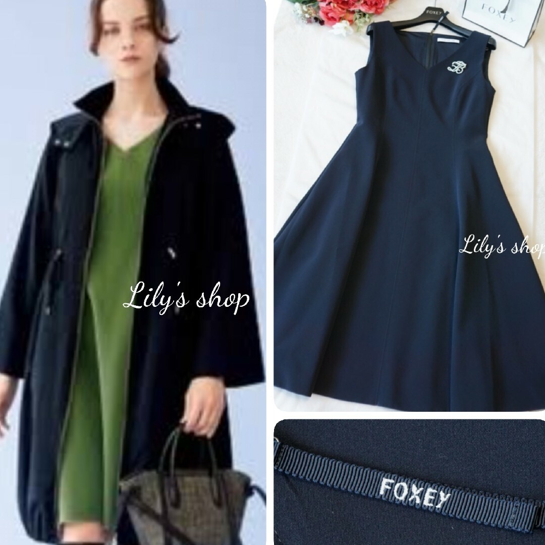 FOXEY(フォクシー)の極美品♡フォクシーワンピース レディースのワンピース(ひざ丈ワンピース)の商品写真