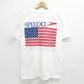 L★古着 スピード SPEEDO 半袖 ビンテージ Tシャツ メンズ 90年代…