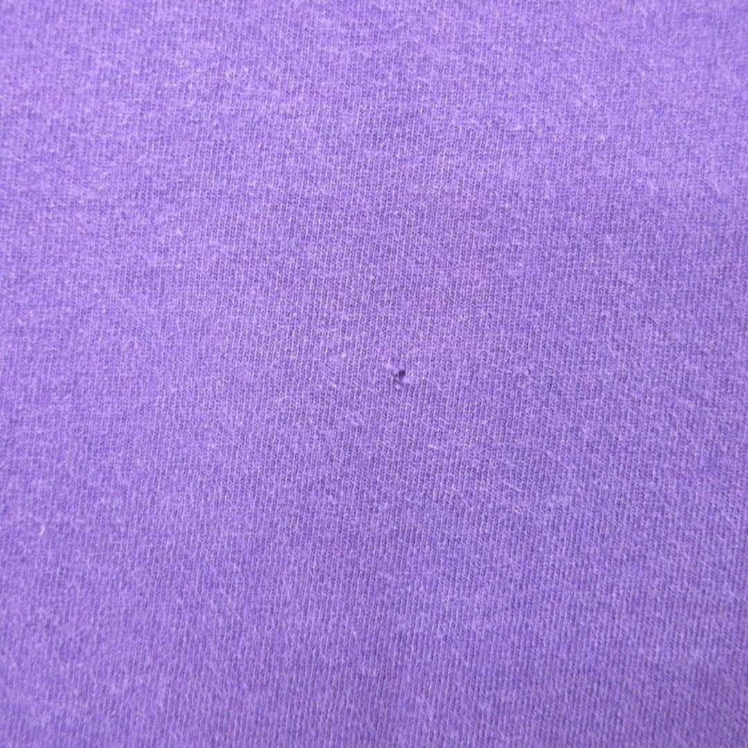 M★古着 ジャージーズ 半袖 ビンテージ Tシャツ メンズ 90年代 90s ハスキーズ ワシントン カレッジ コットン クルーネック USA製 紫 パープル 24may14 中古 メンズのトップス(Tシャツ/カットソー(半袖/袖なし))の商品写真