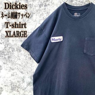 ディッキーズ(Dickies)のIT65 US古着ディッキーズワンポイントタグ刺繍ワッペン半袖Tシャツくすみ色(Tシャツ/カットソー(半袖/袖なし))