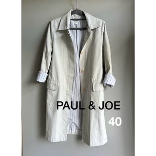 PAUL & JOE  スプリングコート　40  M   コットン　ヴィンテージ