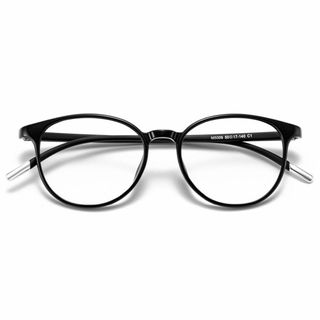 【色: ブラック】[ESAVIA] 老眼鏡 おしゃれ 超軽量 老眼用メガネ レデ(その他)