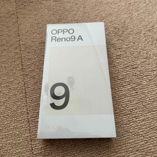 オッポ(OPPO)の(新品未開封) OPPO Reno9 A ナイトブラック(スマートフォン本体)