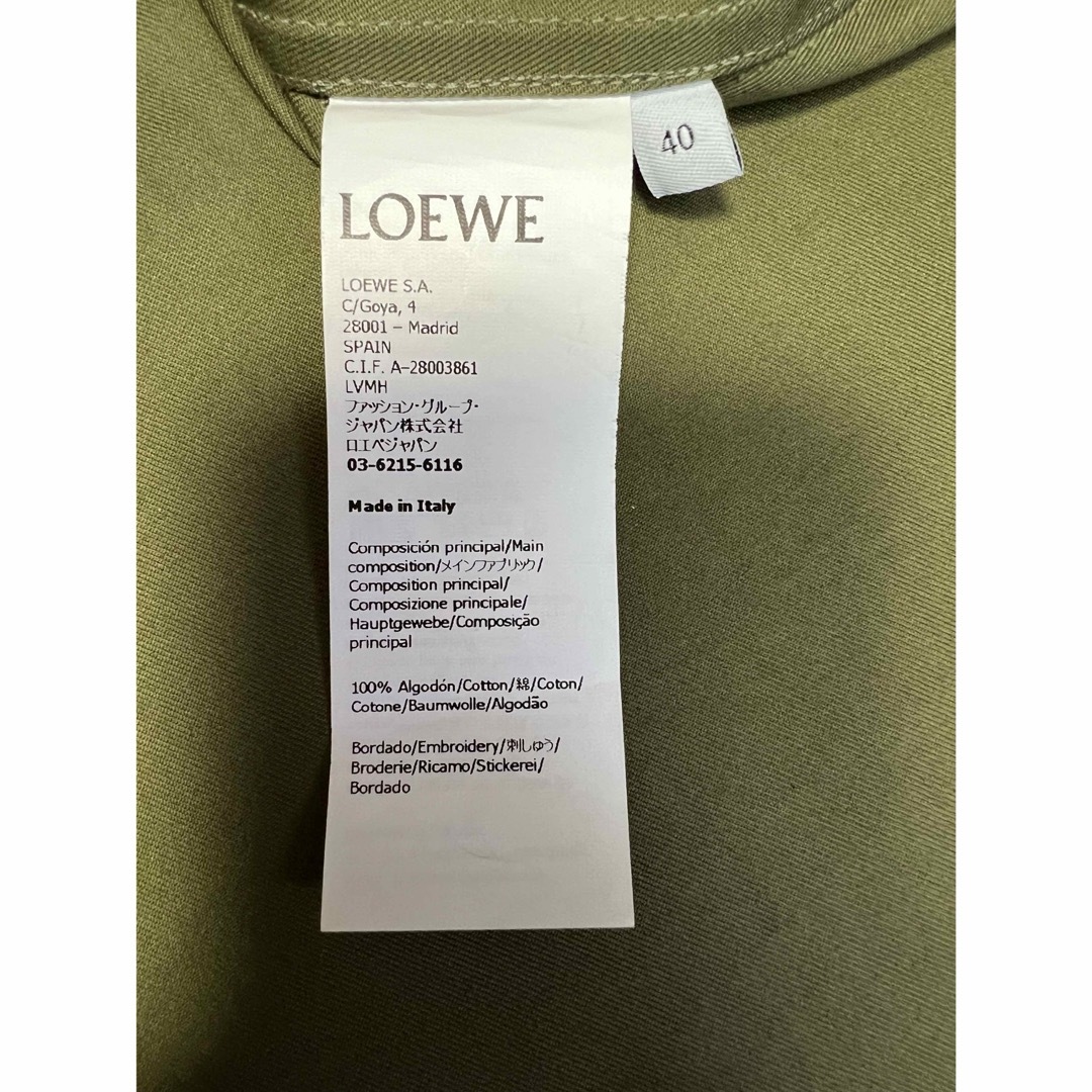 LOEWE(ロエベ)のLOEWE シャツ　40 メンズのトップス(シャツ)の商品写真