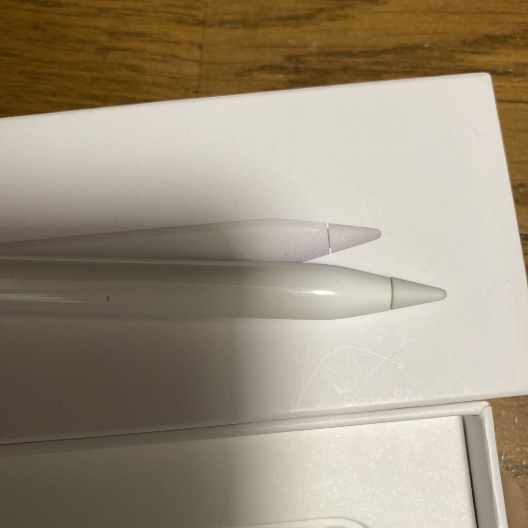 Apple(アップル)のApple Pencil 第1世代 極美品 箱付き スマホ/家電/カメラのPC/タブレット(PC周辺機器)の商品写真