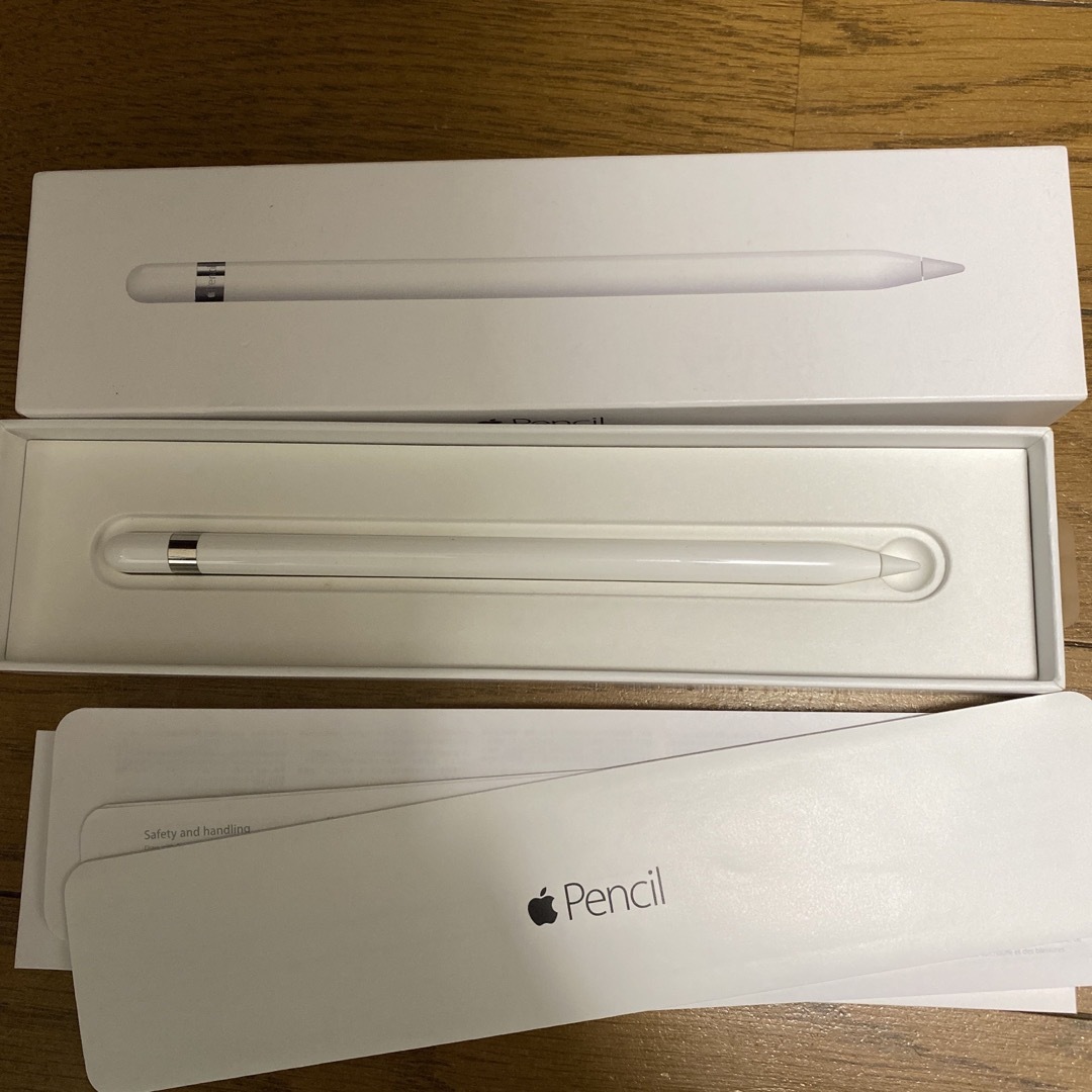 Apple(アップル)のApple Pencil 第1世代 極美品 箱付き スマホ/家電/カメラのPC/タブレット(PC周辺機器)の商品写真