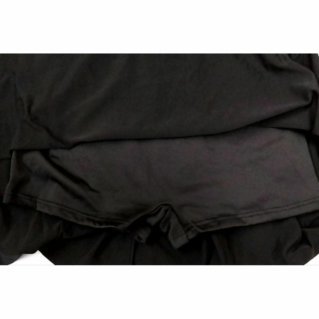 レディース　ワンピース水着 　カーデ付き ブラック 黒　XL　フリル　かわいい レディースの水着/浴衣(水着)の商品写真