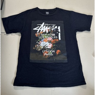 ステューシー(STUSSY)のステューシー　Tシャツ黒　Sサイズ(Tシャツ(半袖/袖なし))