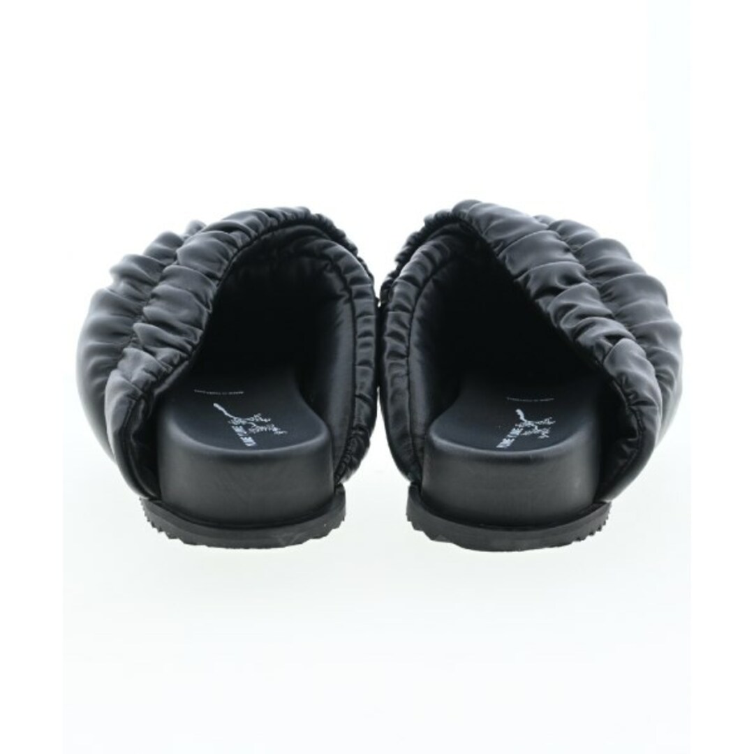 YUME YUME ユメユメ サンダル EU39(25.5cm位) 黒 【古着】【中古】 レディースの靴/シューズ(サンダル)の商品写真
