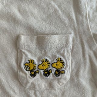 ユニクロ(UNIQLO)のスヌーピー　ウッドストック　Tシャツ　90(Tシャツ/カットソー)