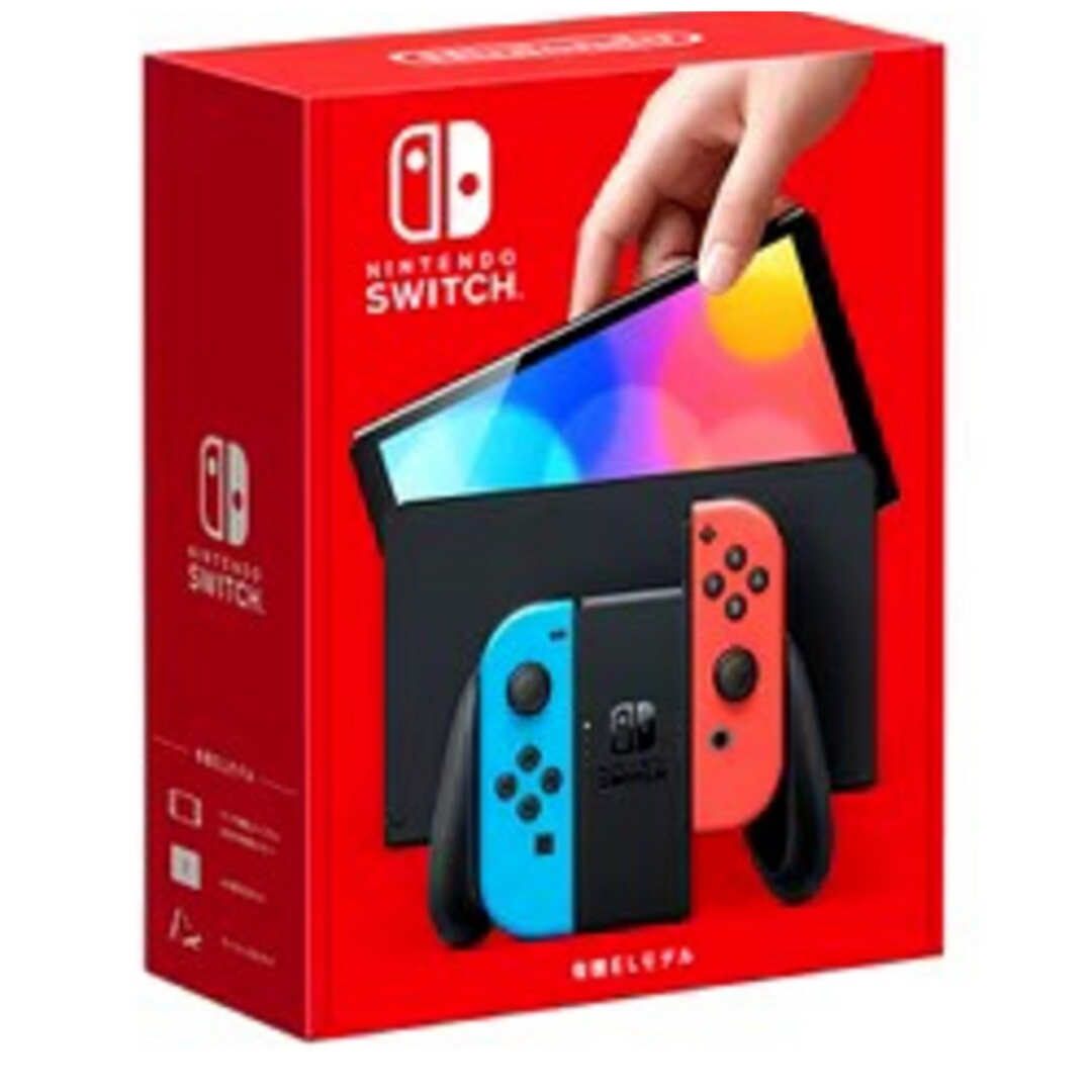 Nintendo Switch(ニンテンドースイッチ)のNintendo Switch 本体 有機ELモデル HEG-S-KABAA エンタメ/ホビーのゲームソフト/ゲーム機本体(家庭用ゲーム機本体)の商品写真