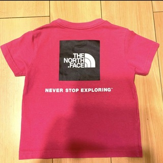 THE NORTH FACE - THE NORTH FACE バックプリントロゴTシャツ　100cm