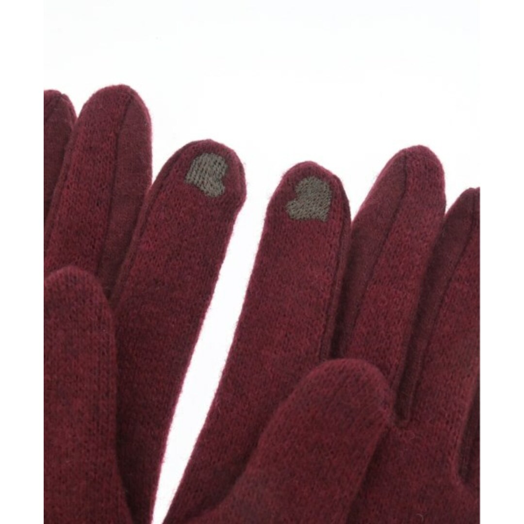 L'apero ラペロ 手袋 - 赤系 【古着】【中古】 レディースのファッション小物(手袋)の商品写真