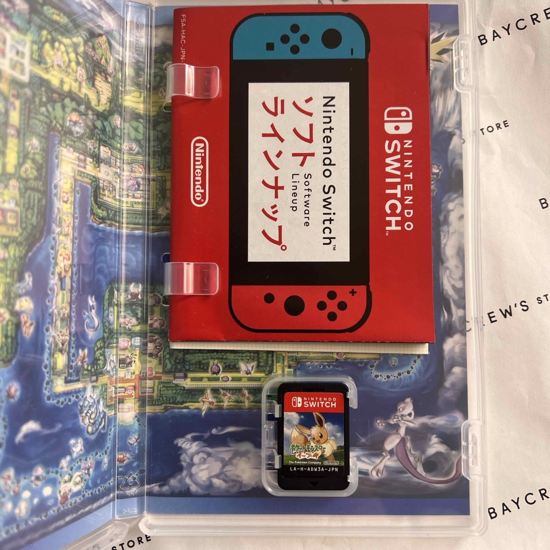 Nintendo Switch(ニンテンドースイッチ)のポケットモンスター Let’s Go！ イーブイ エンタメ/ホビーのゲームソフト/ゲーム機本体(家庭用ゲームソフト)の商品写真