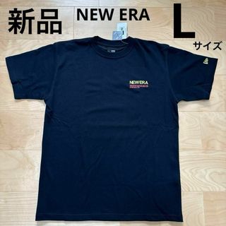 新品　NEW ERA ニューエラ　メンズ　半袖　Tシャツ　黒　ブラック　Lサイズ