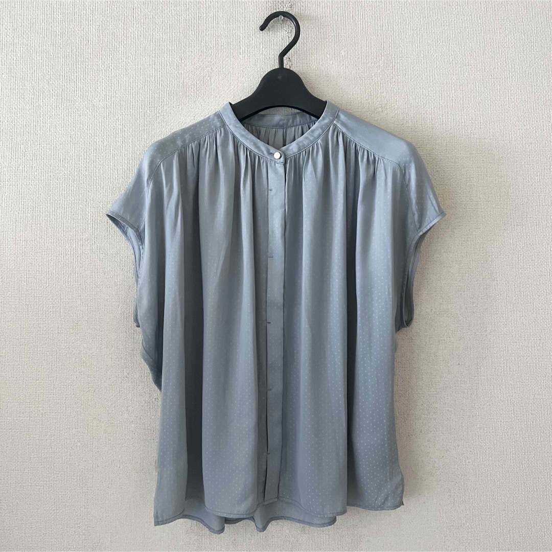 le.coeur blanc(ルクールブラン)のルクールブラン♡デザインシャツ レディースのトップス(シャツ/ブラウス(半袖/袖なし))の商品写真