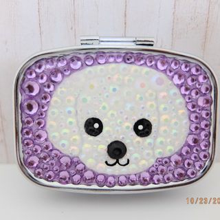 ○マルチーズ○ ハンドメイド ピルケース デコ(犬)