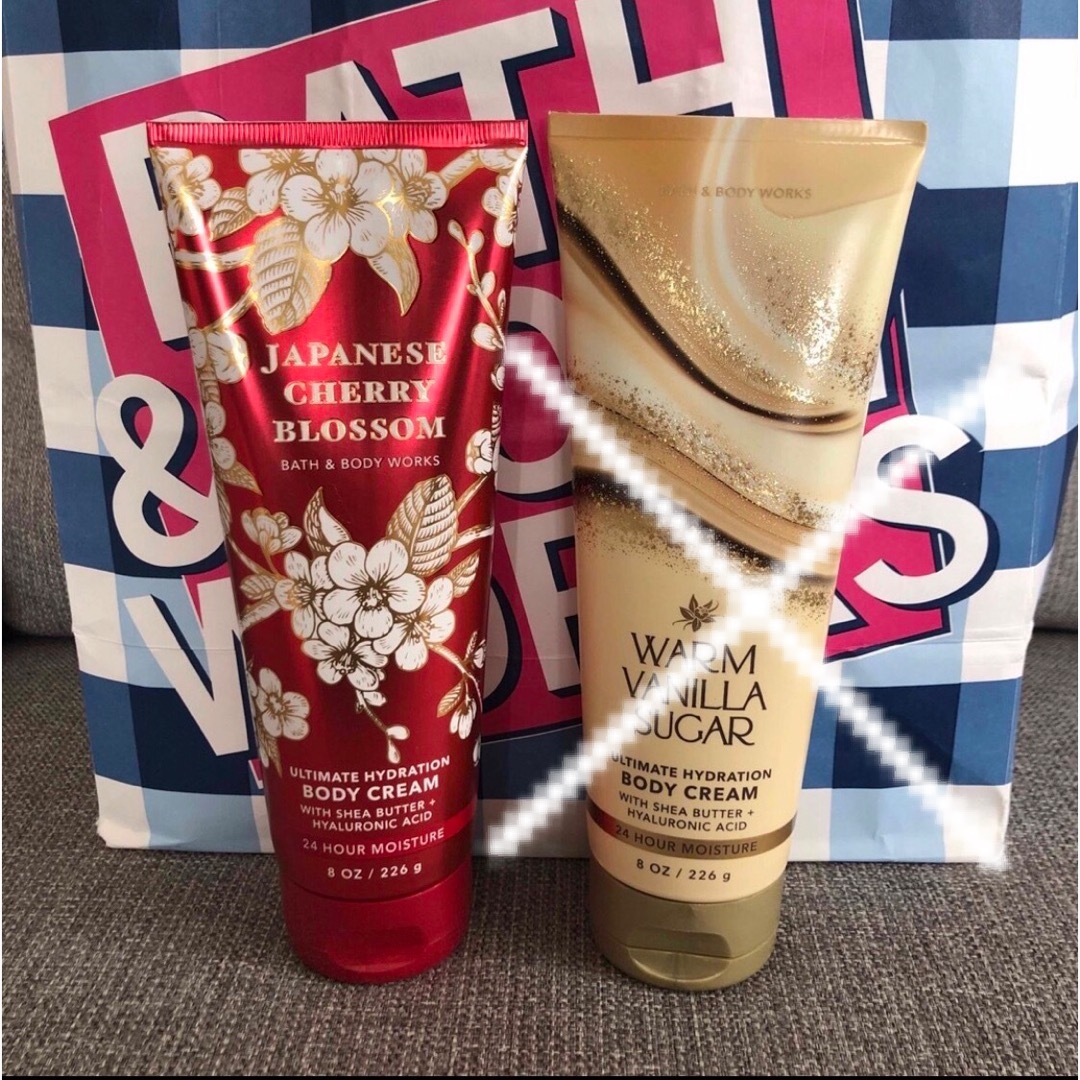 Bath & Body Works(バスアンドボディーワークス)の【新品】バスアンドボディワークス　ボディクリーム　1本 コスメ/美容のボディケア(ボディクリーム)の商品写真