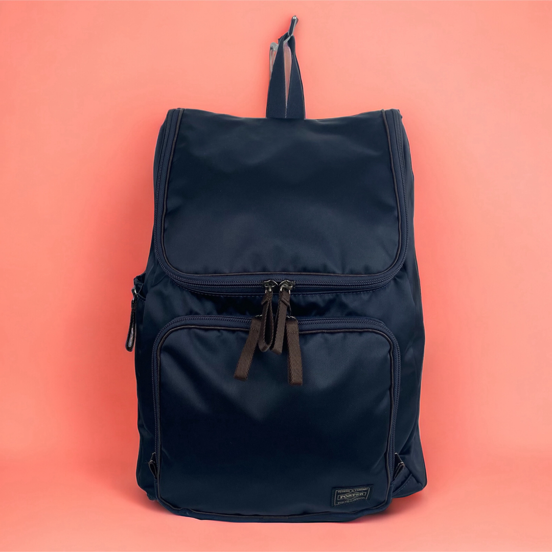 PORTER(ポーター)の【現行 新型】PORTER / PLAN RUCKSACK / ネイビー  レディースのバッグ(リュック/バックパック)の商品写真