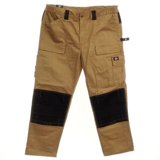 ディッキーズ(Dickies)の【中古】【未使用】ディッキーズ Dickies ツイルコットン ペインターパンツ ブラウンxブラック【サイズ42】【メンズ】(ワークパンツ/カーゴパンツ)