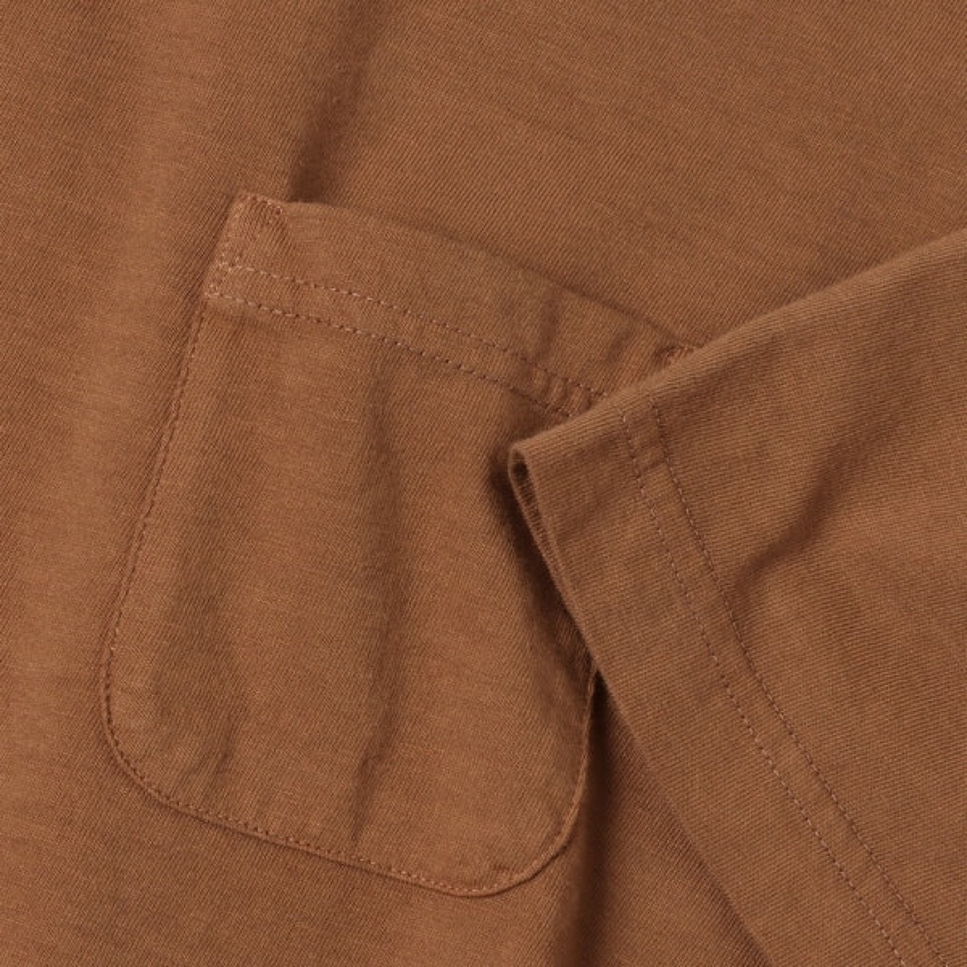 VISVIM(ヴィスヴィム)のvisvim JUMBO TEE S/S (V.D.) BROWN サイズ4  メンズのトップス(Tシャツ/カットソー(半袖/袖なし))の商品写真