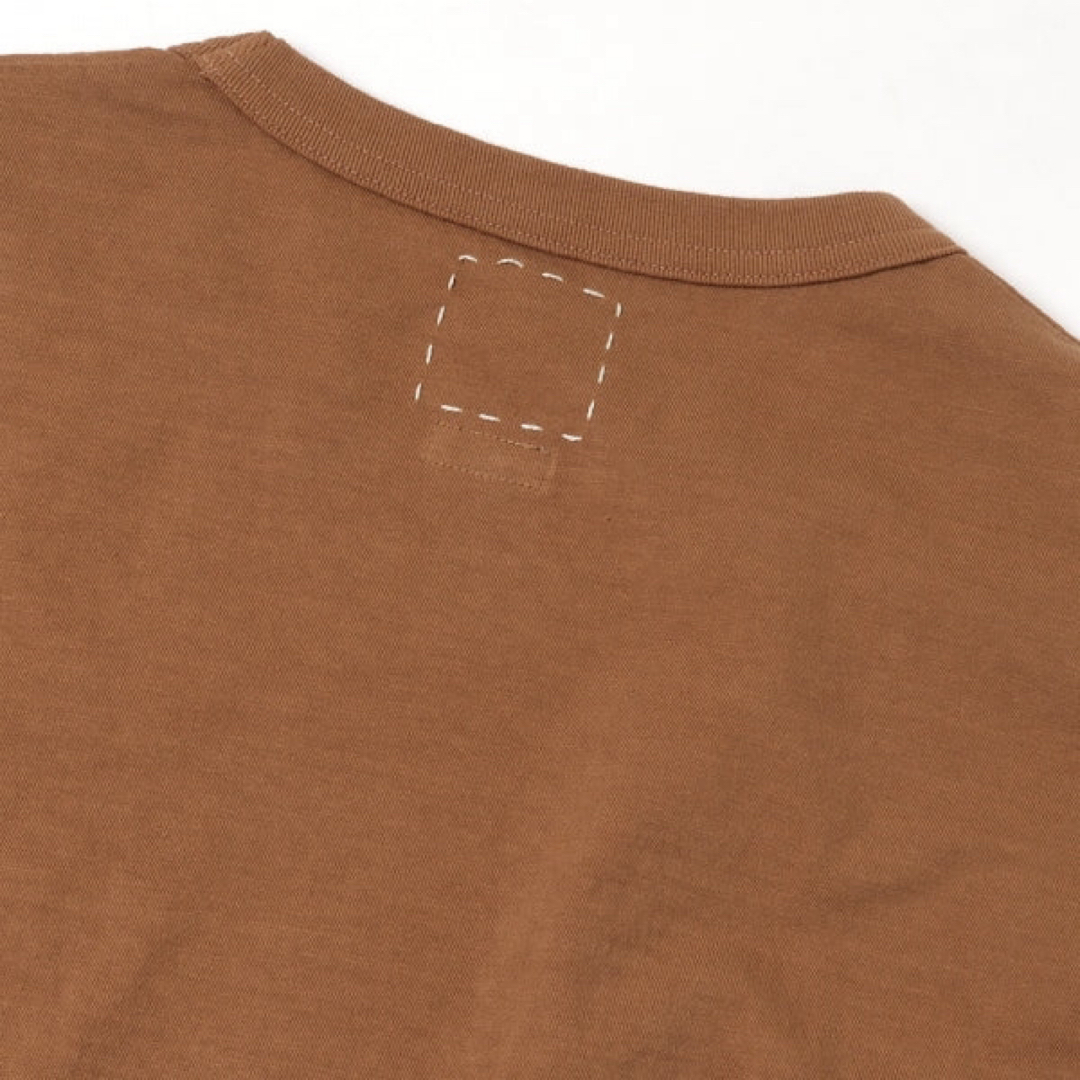 VISVIM(ヴィスヴィム)のvisvim JUMBO TEE S/S (V.D.) BROWN サイズ4  メンズのトップス(Tシャツ/カットソー(半袖/袖なし))の商品写真